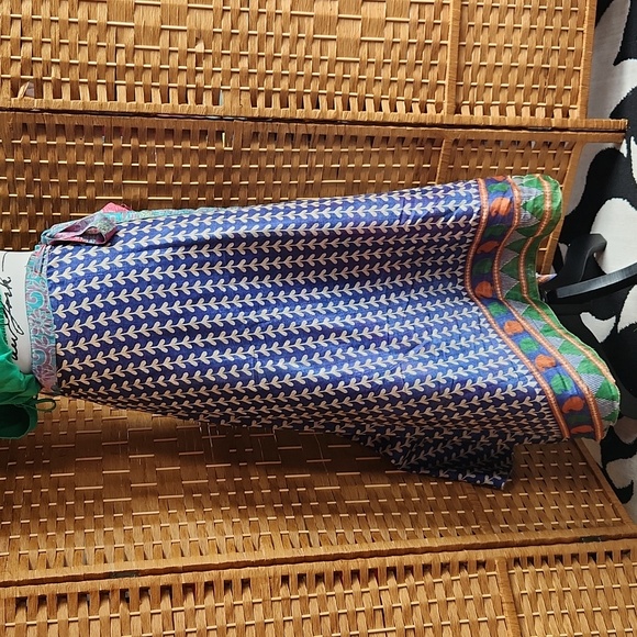 Women's Bright Summer Floral Beach Vacation, Maxi, Skirt Wrap *Only* - Picture 2 of 12